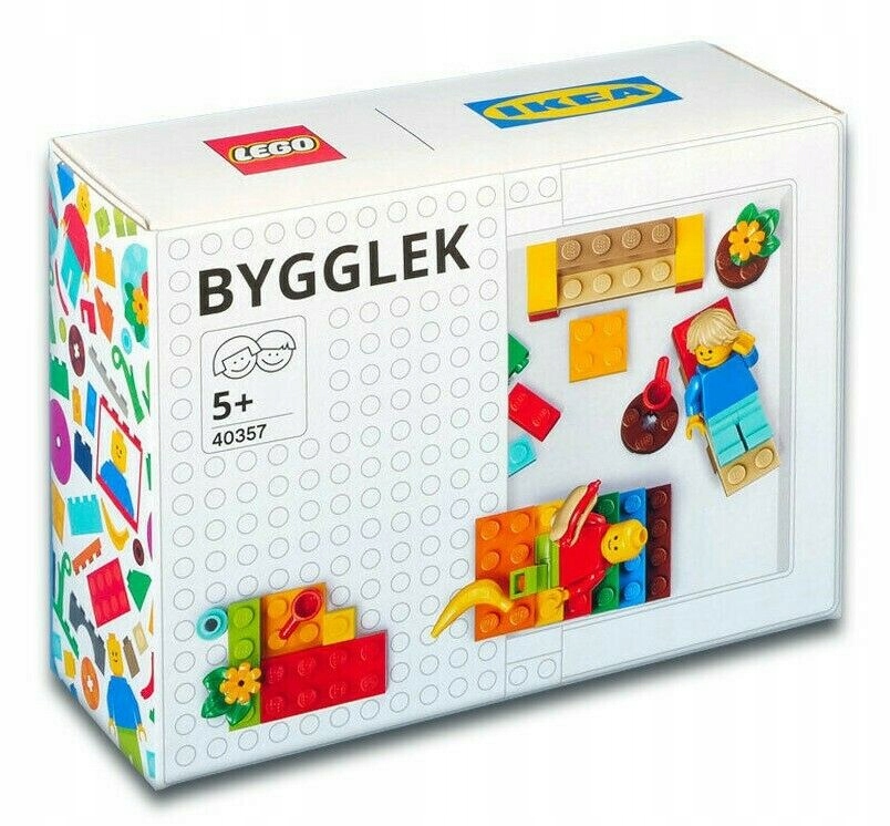 Kostky LEGO 40357 IKEA BYGGLEK Okna Dveře Květiny za 632 Kč od Lublin -  Allegro - (12578689004)