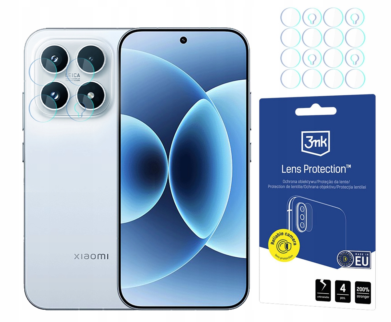 3MK Sklo na objektiv Lens pro Xiaomi 17 4ks