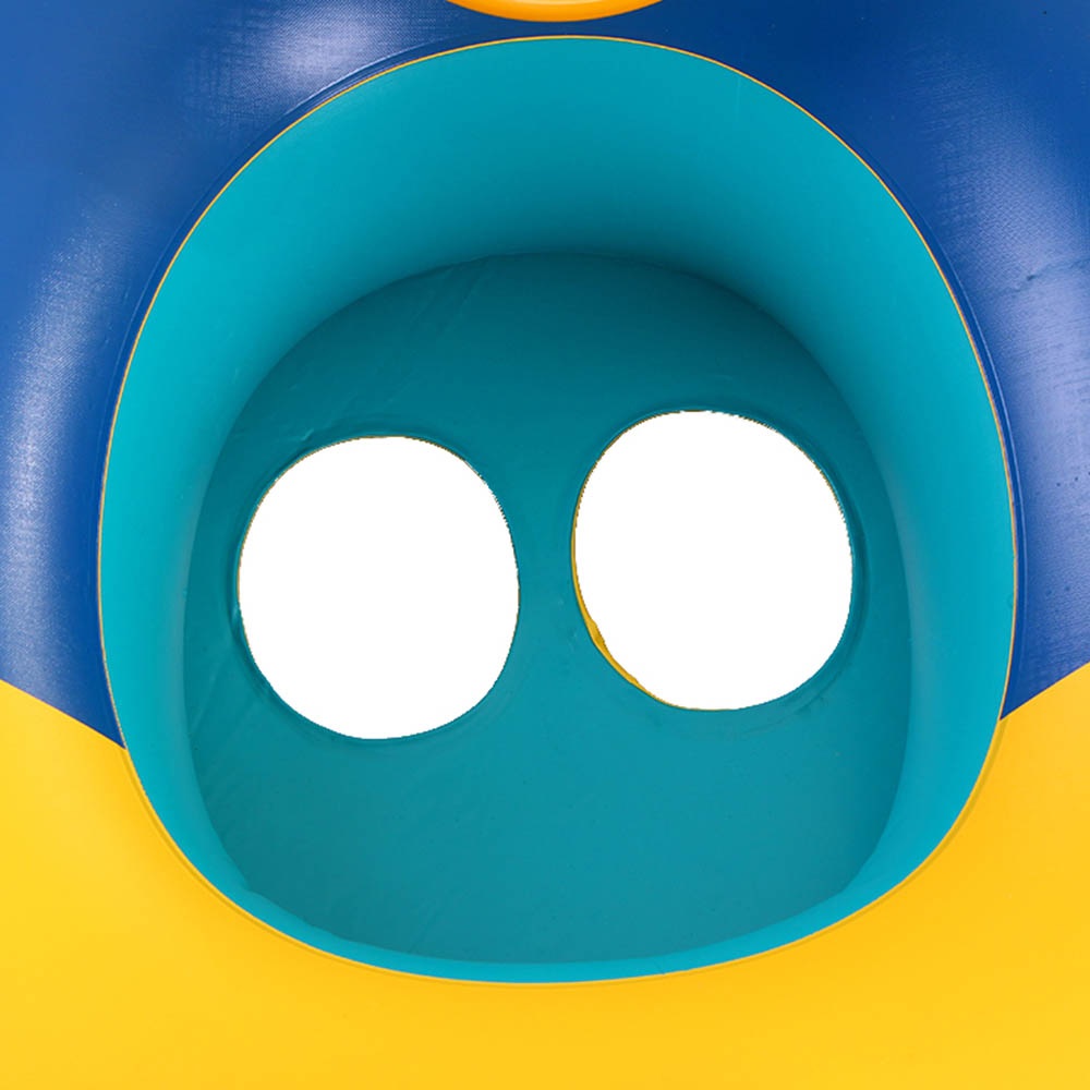 Kółko do pływania dla niemowląt koło pontonik dla dzieci dmuchany z siedzis Model i604_KX6791