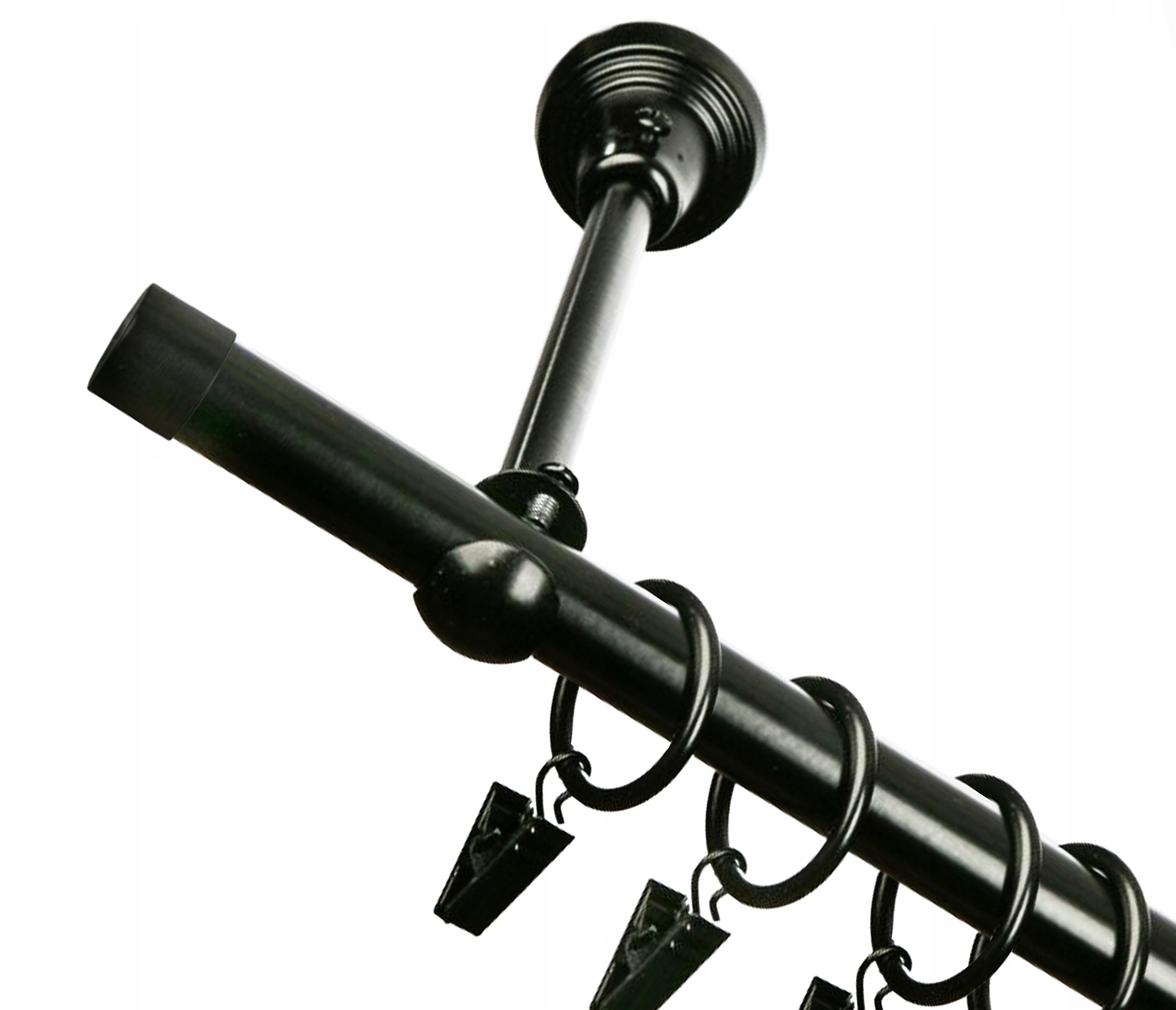 

Karnisz Premium Metal Poj Czarny Karnisze 19/200CM