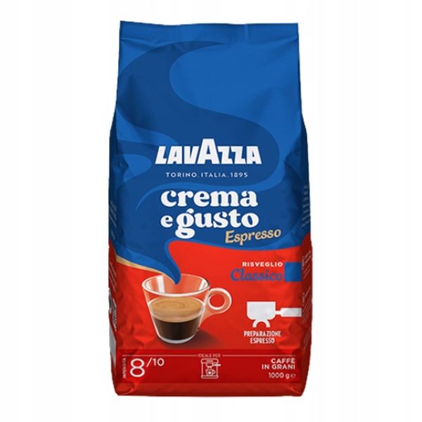 Kawa ziarnista Lavazza Espresso Crema e Gusto Classico 1 Kg Z Włoch