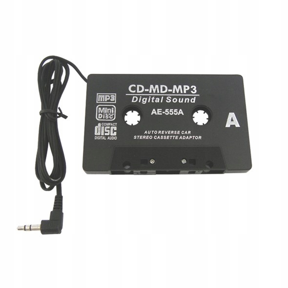 KASETA TRANSMITER STEREO CD MP3 jack AUX AUTOREVER Marka Lechpol