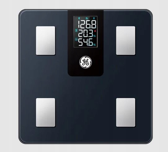 GE Waga Łazienkowa Cyfrowa Analiza Ciała Bluetooth Aplikacja 220 kg — miniatura 8