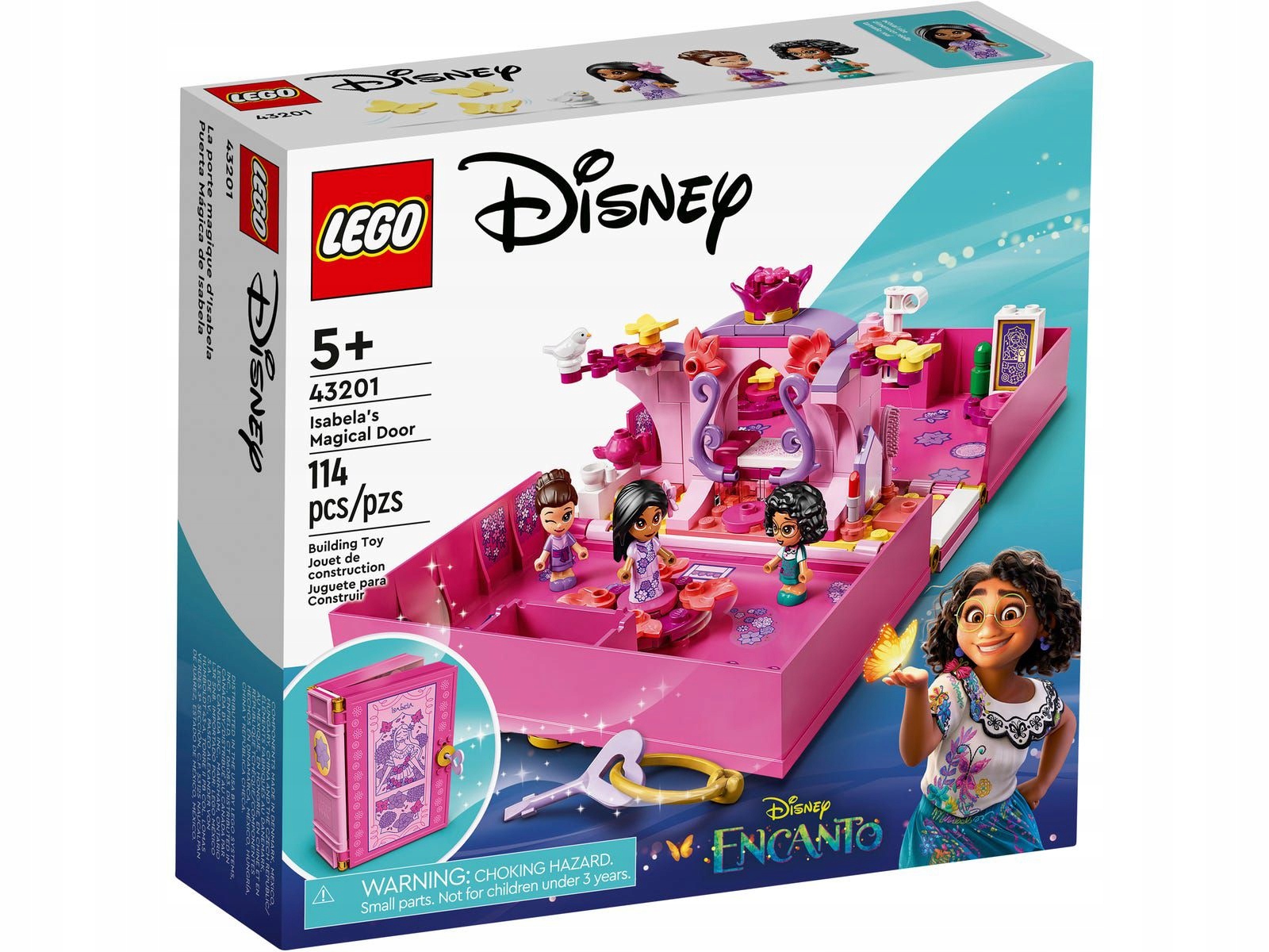 Lego 43201 Disney Magiczne drzwi Isabeli