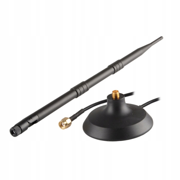 

Antena Savio AK-05 WiFi 2,4GHz Rp-sma 12dBI 50 Ohm