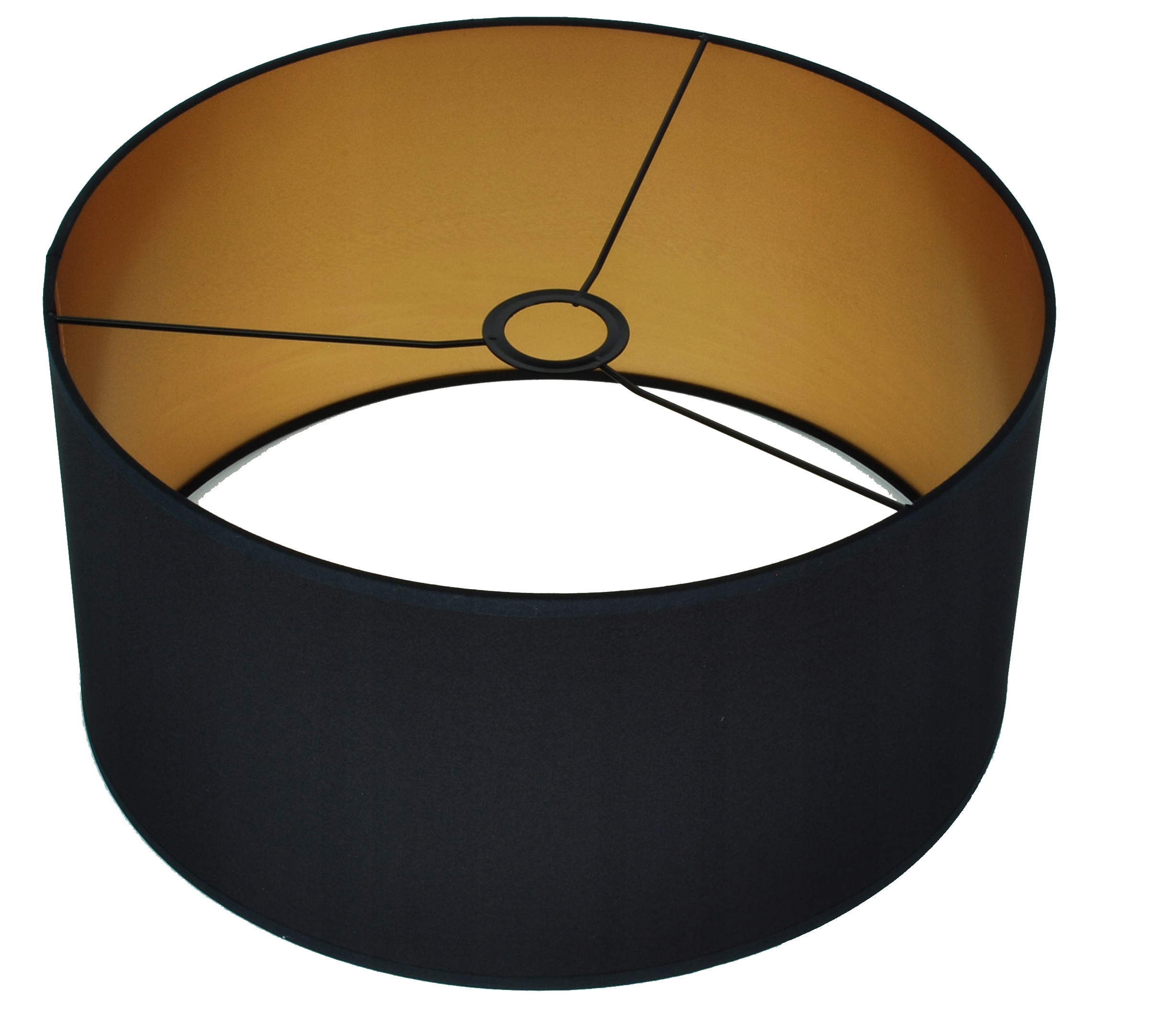 Stínidlo Zlatý Střed Lampa Závěsná Oválná Moderní Led Kulatý