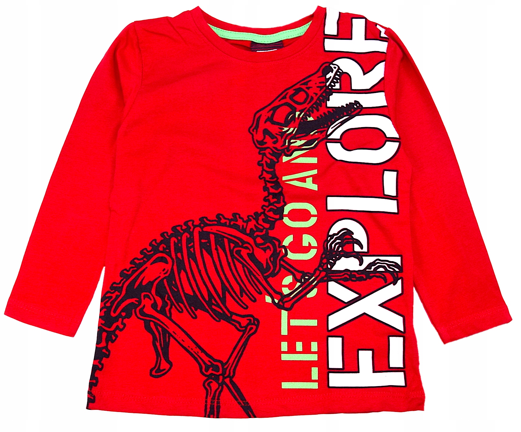 

Bluzeczka T-rex Explore Dinozaur Czerwona 92/98