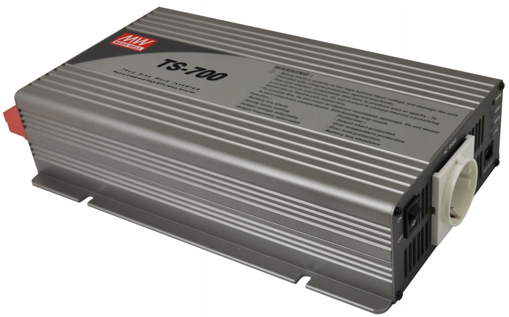 Przetwornica 12VDC/230VAC TS-700-212B Mean Well