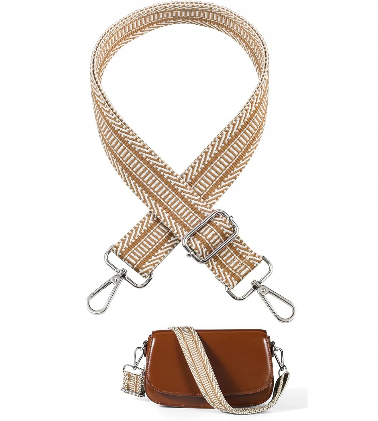 REGULOWANY PASEK NA RAMIĘ DO TOREBKI TORBY UNIWERSALNY 70-135CM