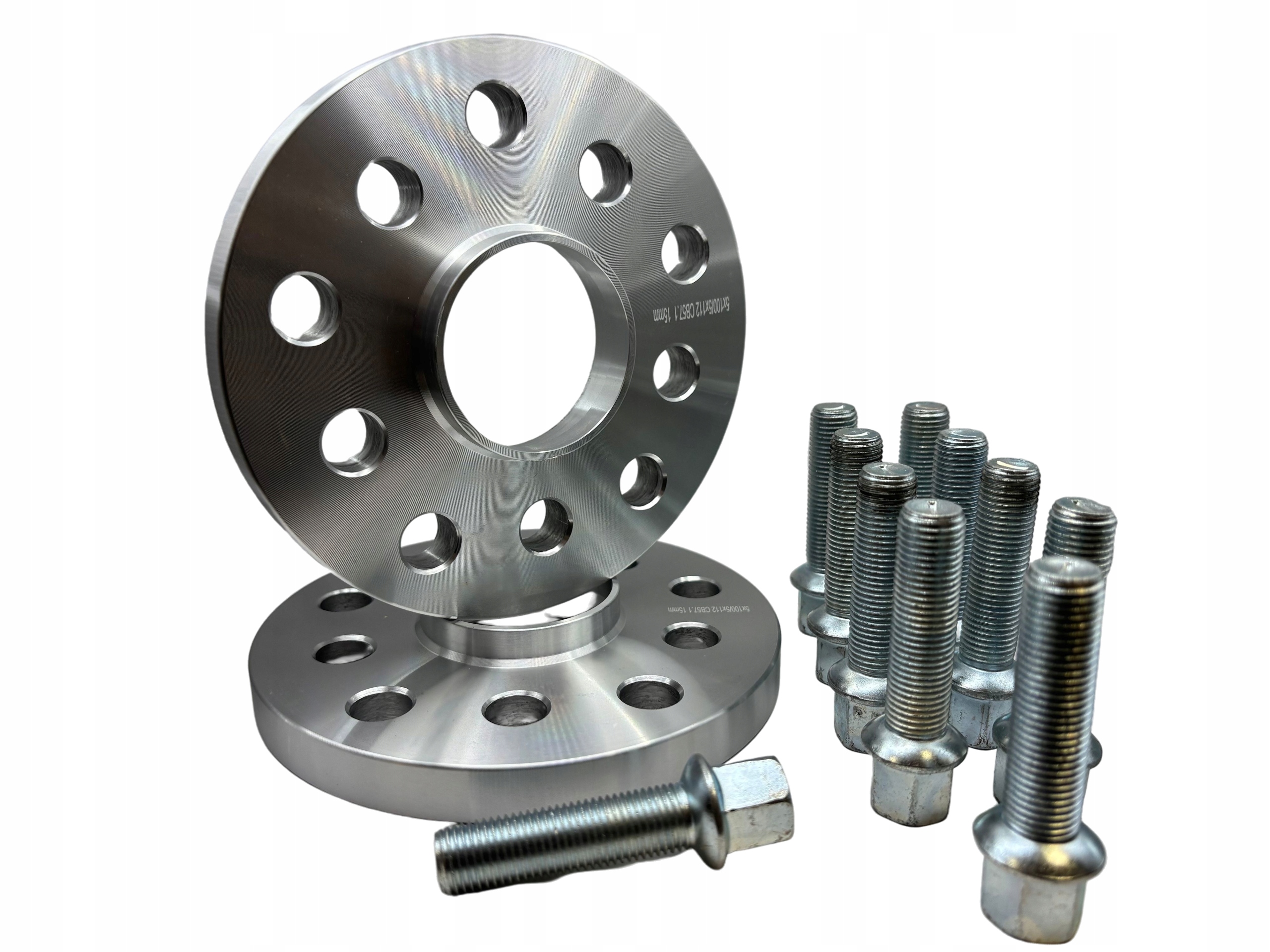 Vzdálenost 5x112x57,1 20 mm šrouby Vw Skoda Seat Audi