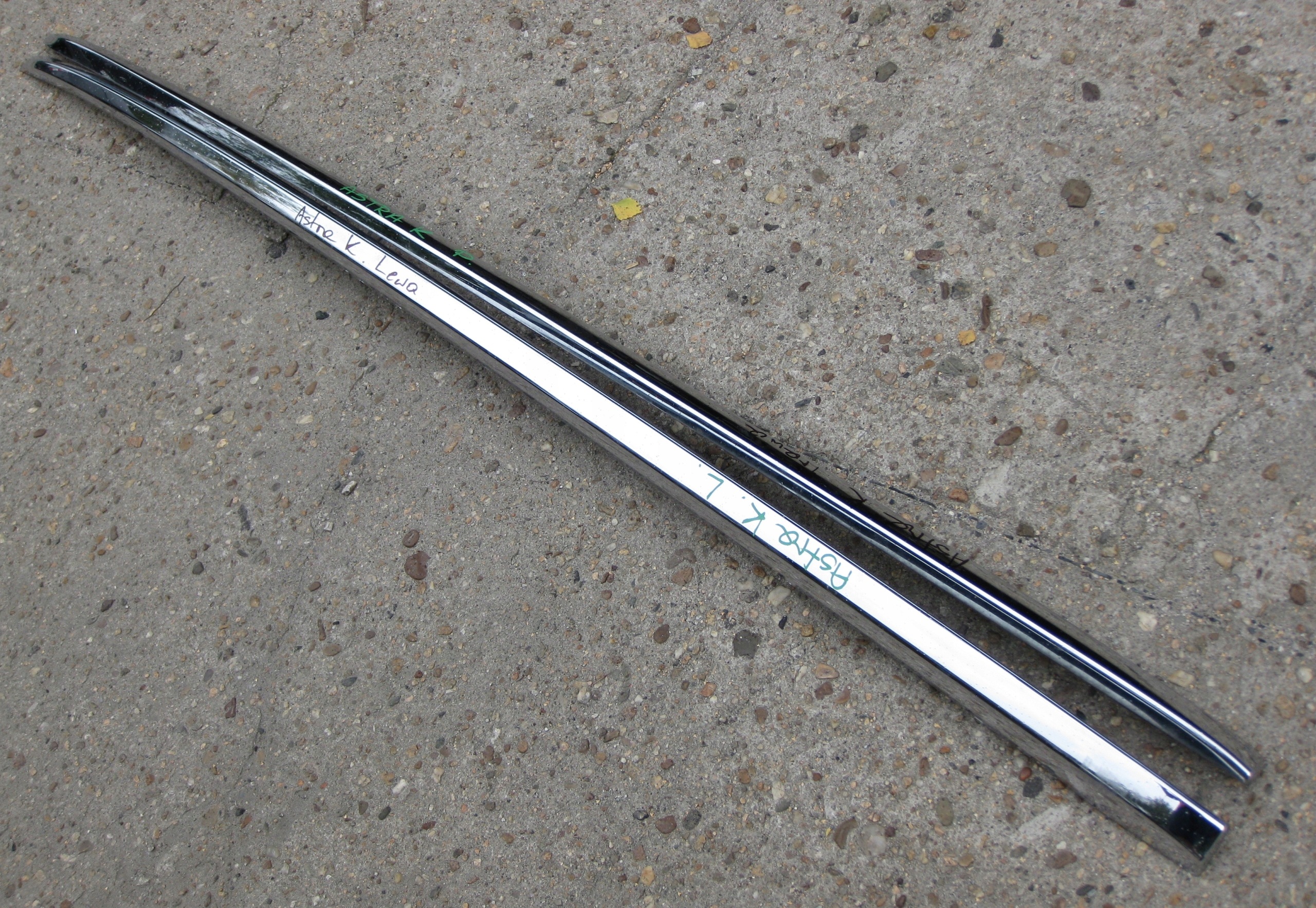 OPEL ASTRA K V KOMBI Dachreling dach CHROM KOMPLET