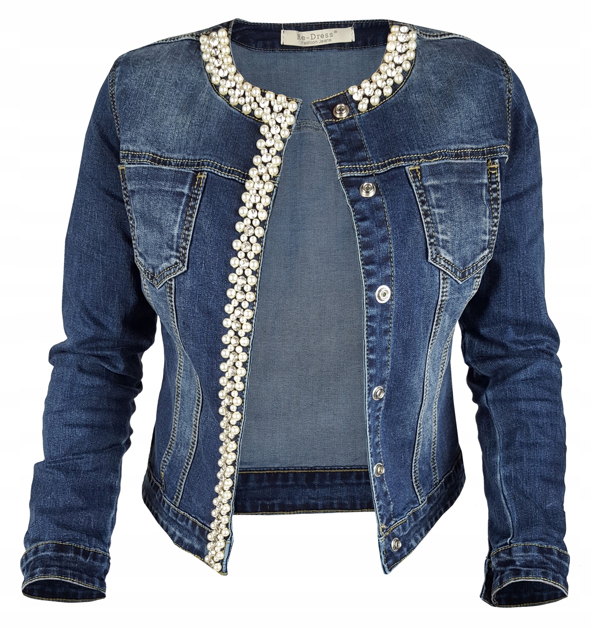 Katana Jeansowa Kurtka Młodzieżowa Jeans