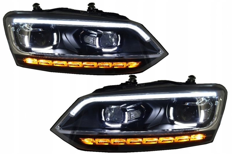 LAMPY REFLEKTORY LED VW POLO Mk5 6R 6C (2010-2017) Strona zabudowy lewe + prawe