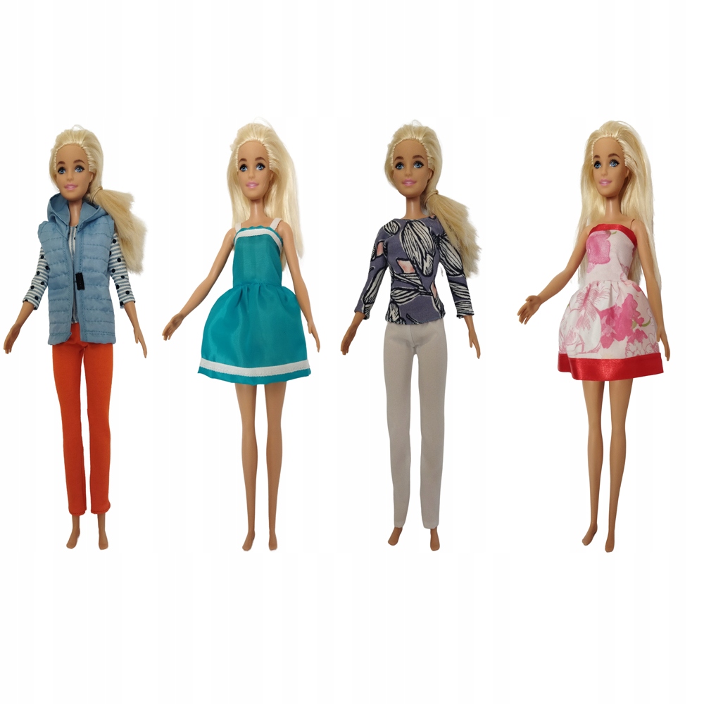 

Zestaw Ubranka Sukienki dla lalki Barbie