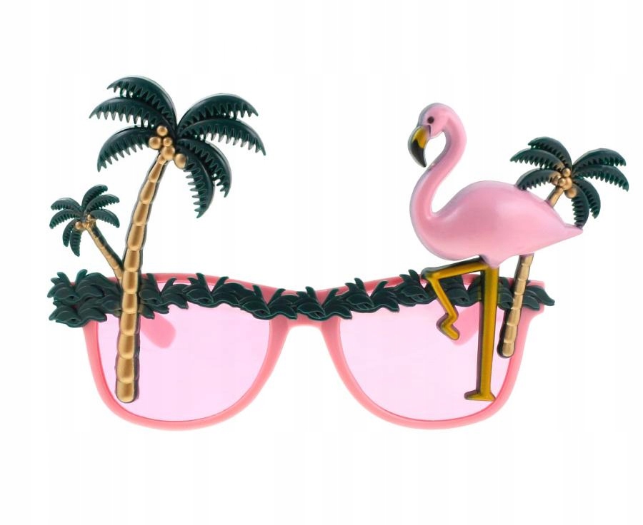 Okulary Palmy i Flaming