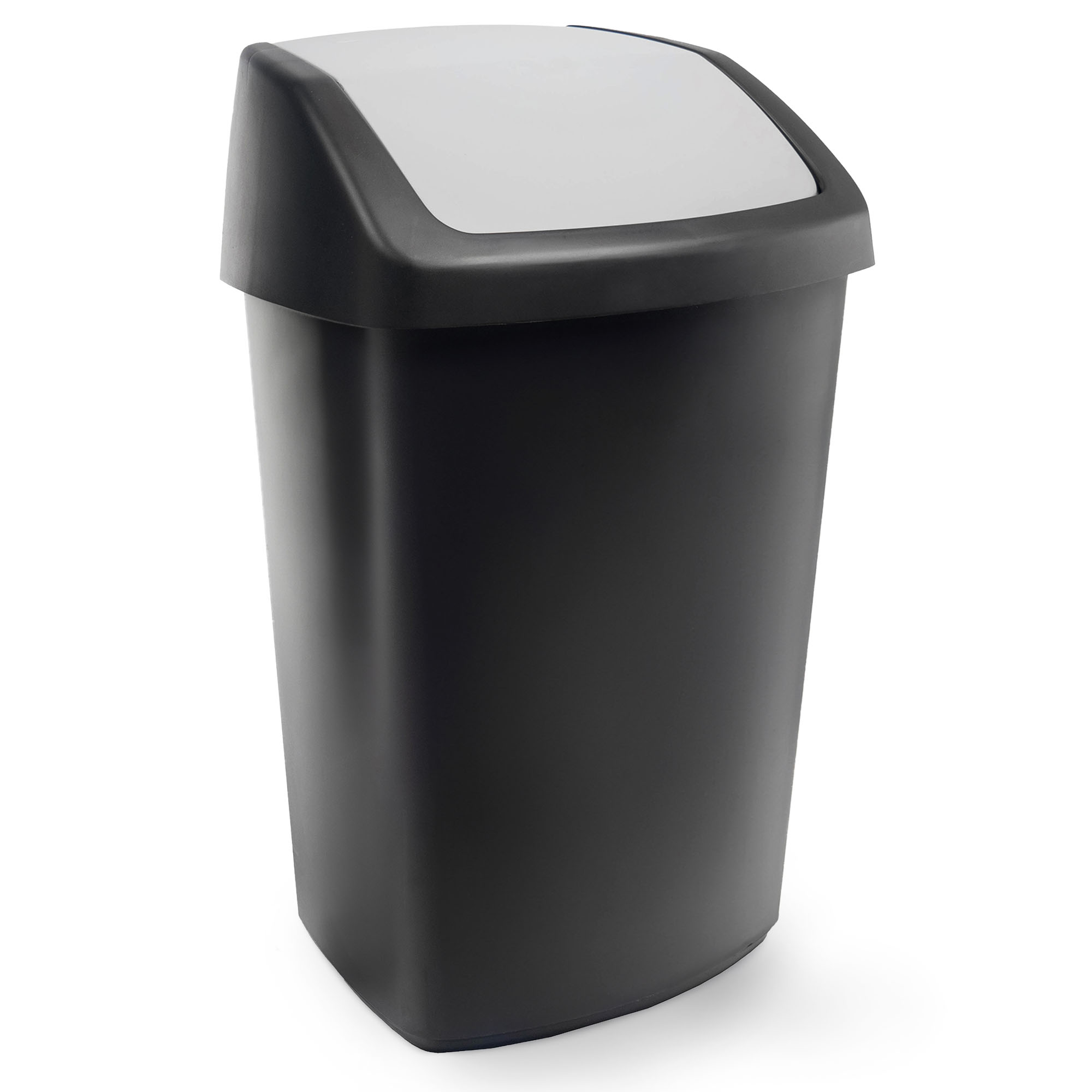 Levně Curver Odpadkový Koš 15 L Výklopná Nádoba Černá