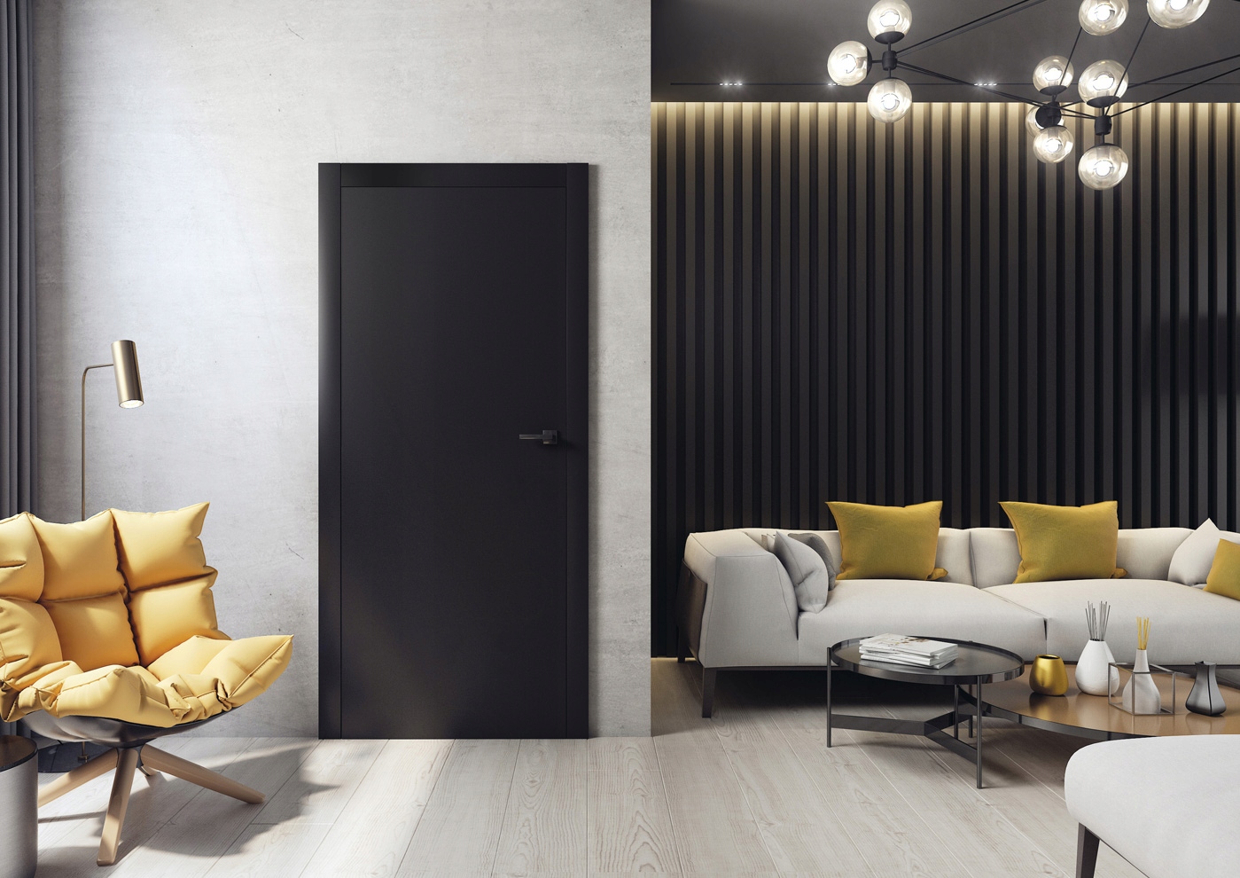 PEŁNE DRZWI bezprzylgowe + OŚCIEŻNICA Regulowana Marka Voster