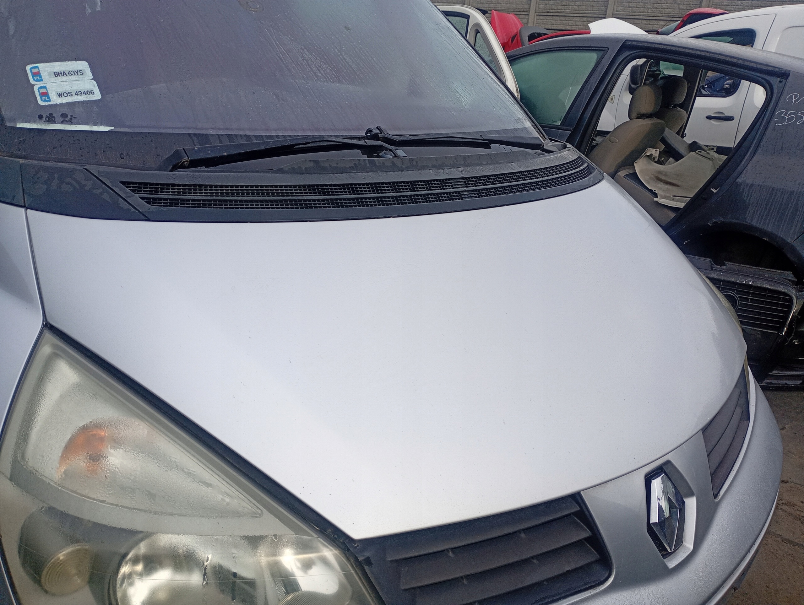 bonnet Renault Espace IV 4 03-12 code lakieru TED69