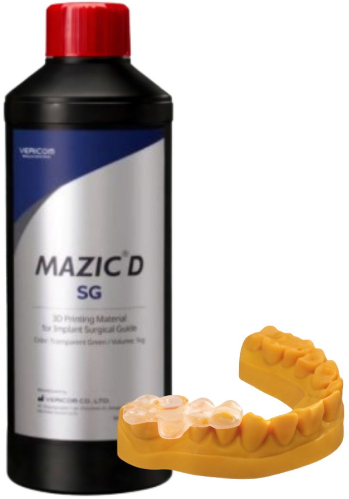 Uv živica Vericom Mazic Sg Surgical Guide 1 kg Pre Chirurgické Šablóny