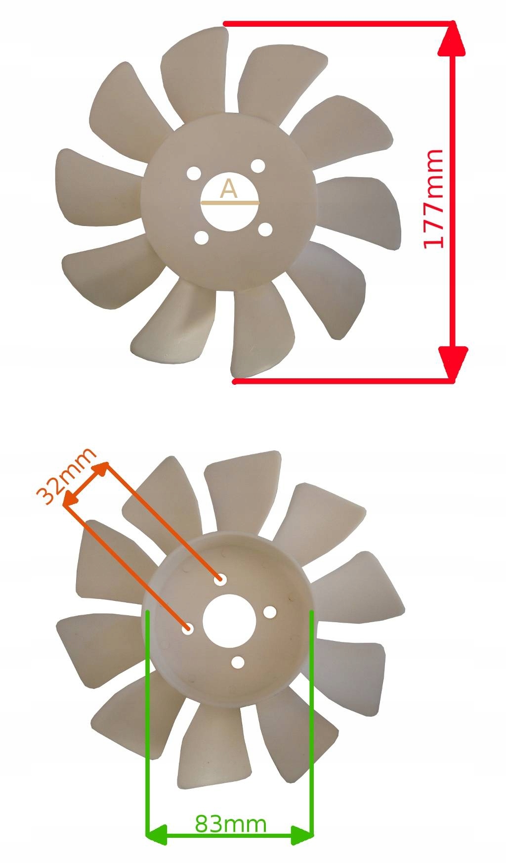 WENTYLATOR SKRZYNI STIGA 1134-3552-01 Typ wentylator