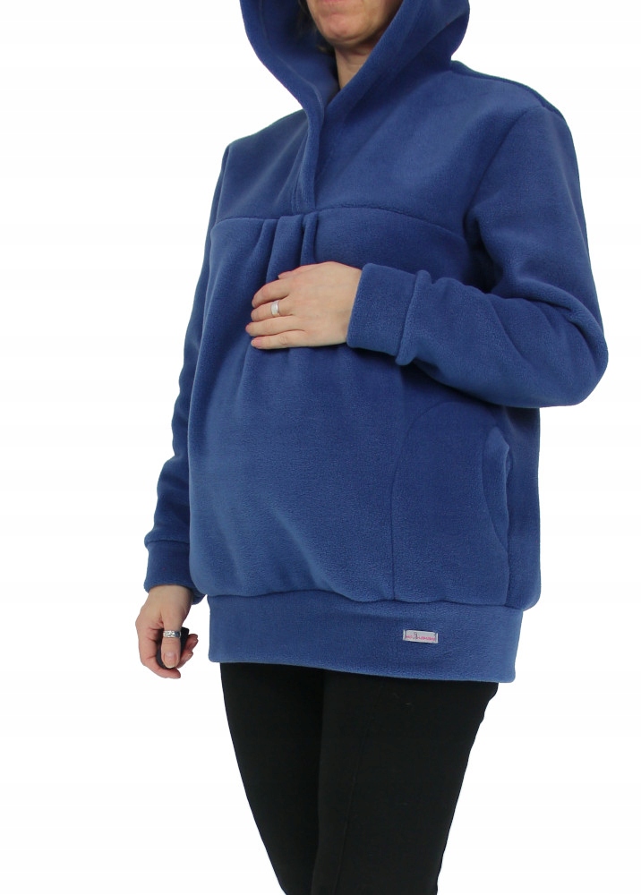 Novinka Extra Mikina fleecová S/m modrá