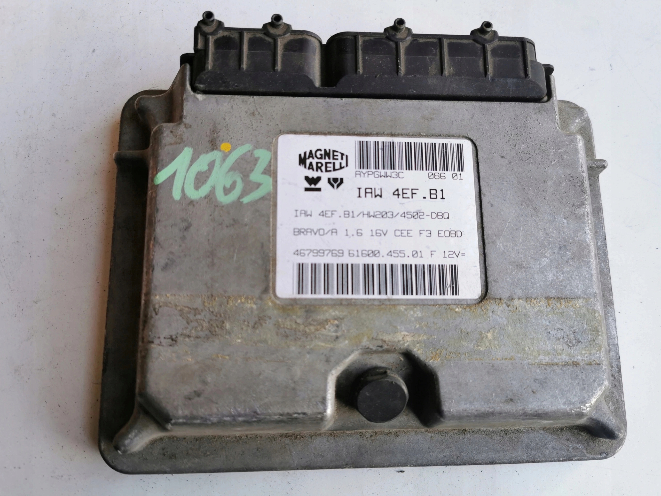 FIAT BRAVA 1.6B 16V IAW4EF.B1 46799769 computer EC