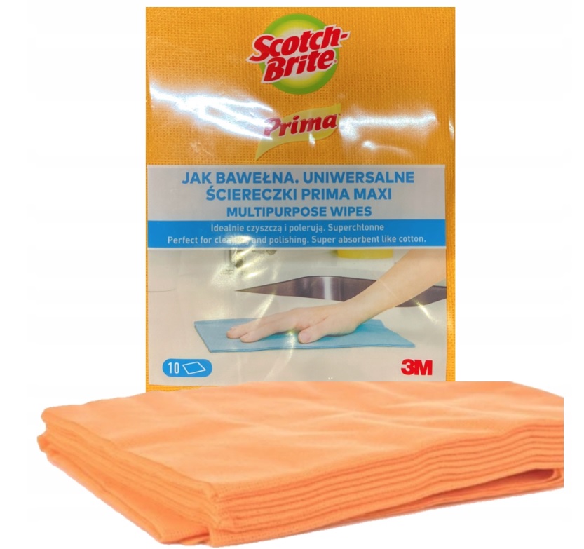 

Prima Maxi Uniwersalne ściereczki 10 sztuk