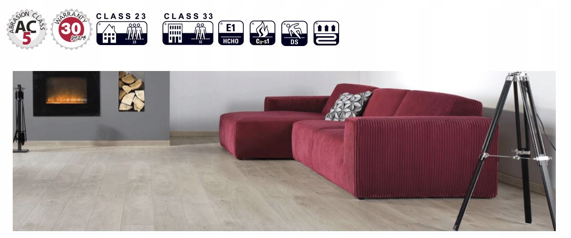 Panele podłogowe Swiss Krono Persecto Dąb Castello Kolekcja Style V