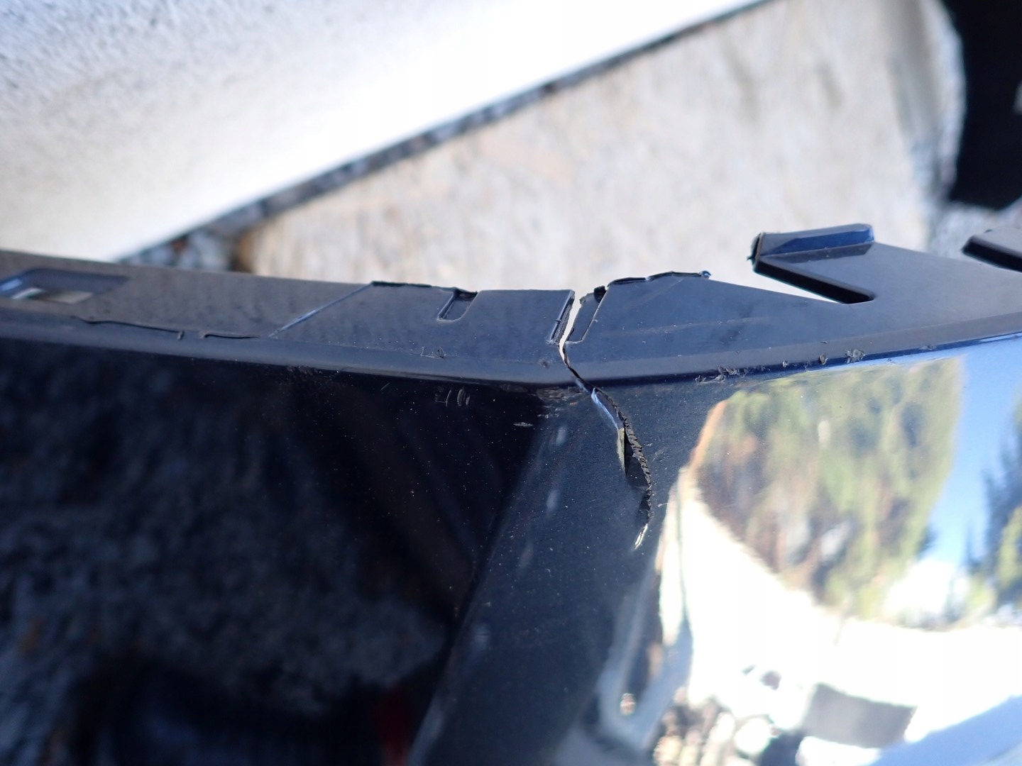 bumper rear part rear VOLVO XC60 2 II 2017