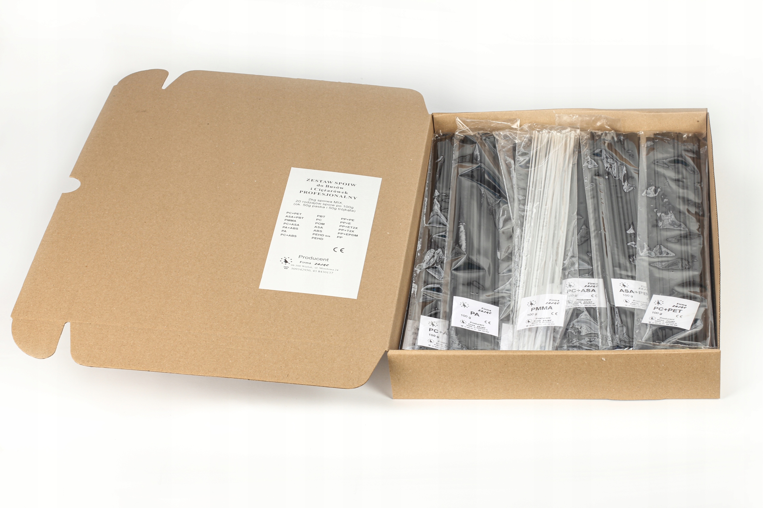 ZESTAW SPOIW DO BUSOW I CIEZAROWEK 20 RODZAJOW