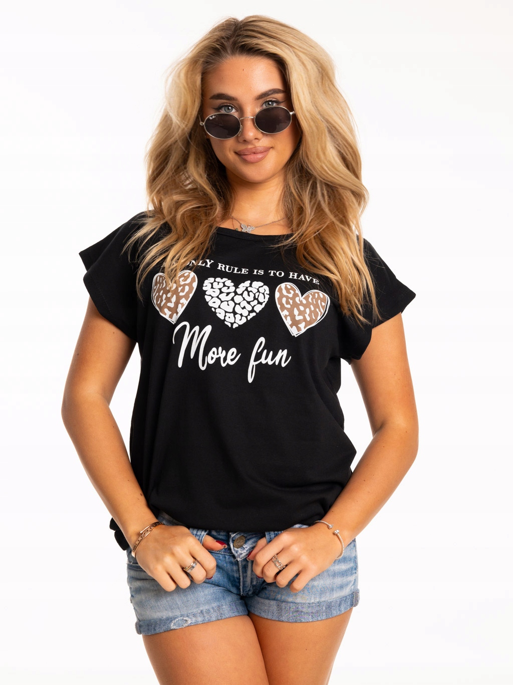 Urocza Wygodna Modna BLUZKA T-shirt Dużo Kolorów Rozmiarów Rozmiar XL