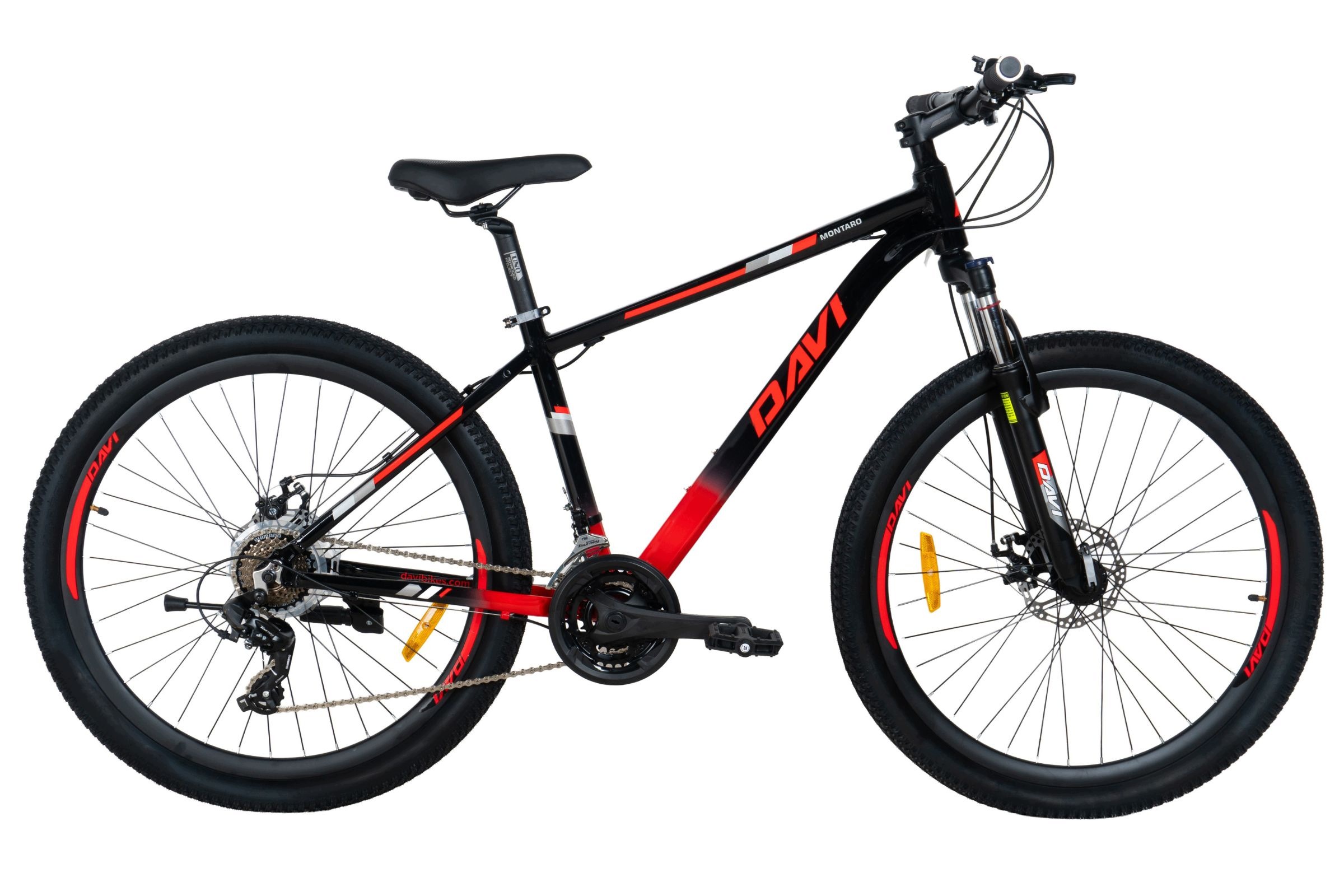 Horské Mtb Kolo 27,5 Kolo Alu Rám 17 Palců Odpružení Davi Montaro