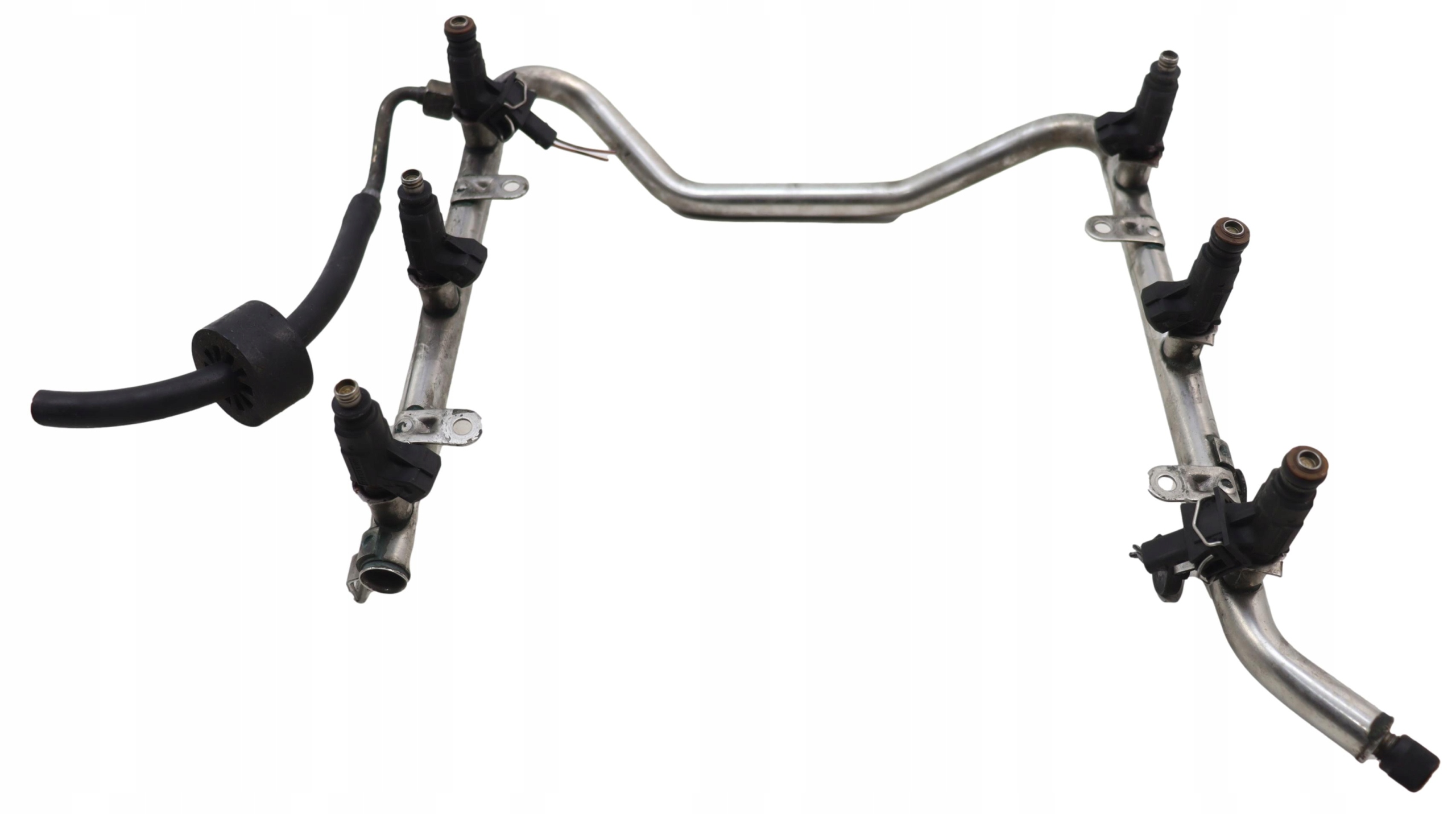 MERCEDES W210 E320 LISTWA WTRYSKOWA WTRYSKI KPL