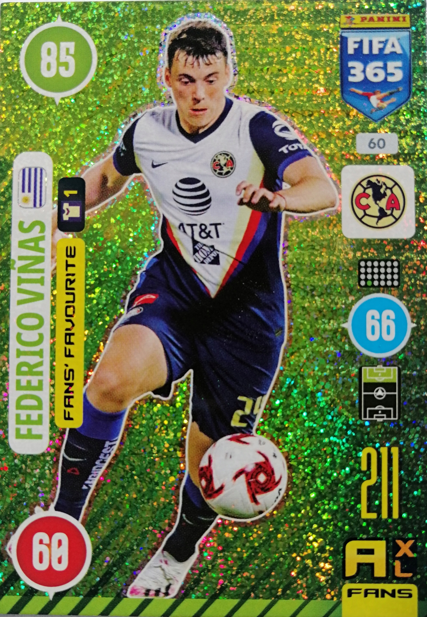 FIFA 365 2021 FANS FAVOURITE 60 FEDERICO VINAS
