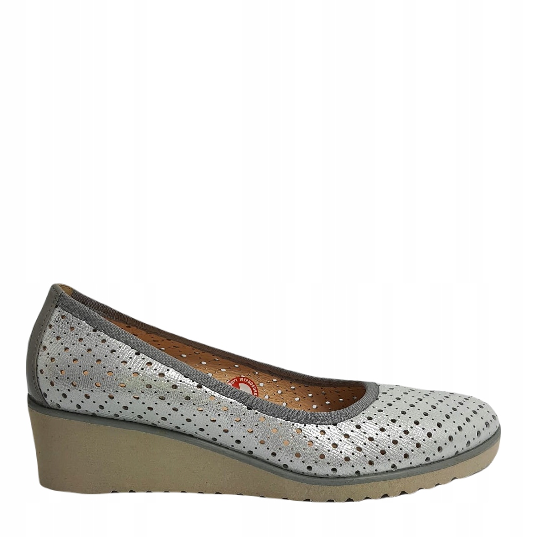 Dámské polobotky Arka Bioeco 6070/2103/0387/2237 stříbro – popel 37, Popie