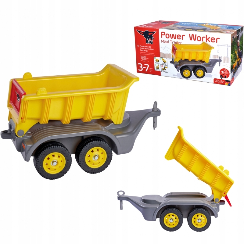 Przyczepka Do Jeździków BIG Power Worker Maxi