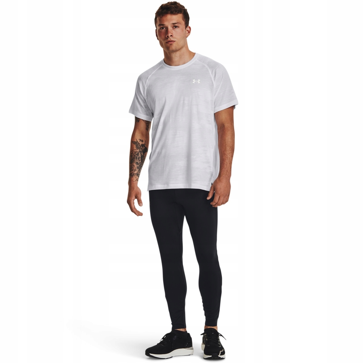 Męskie legginsy do biegania Under Armour Ua Launch Pro Tights Czarny M