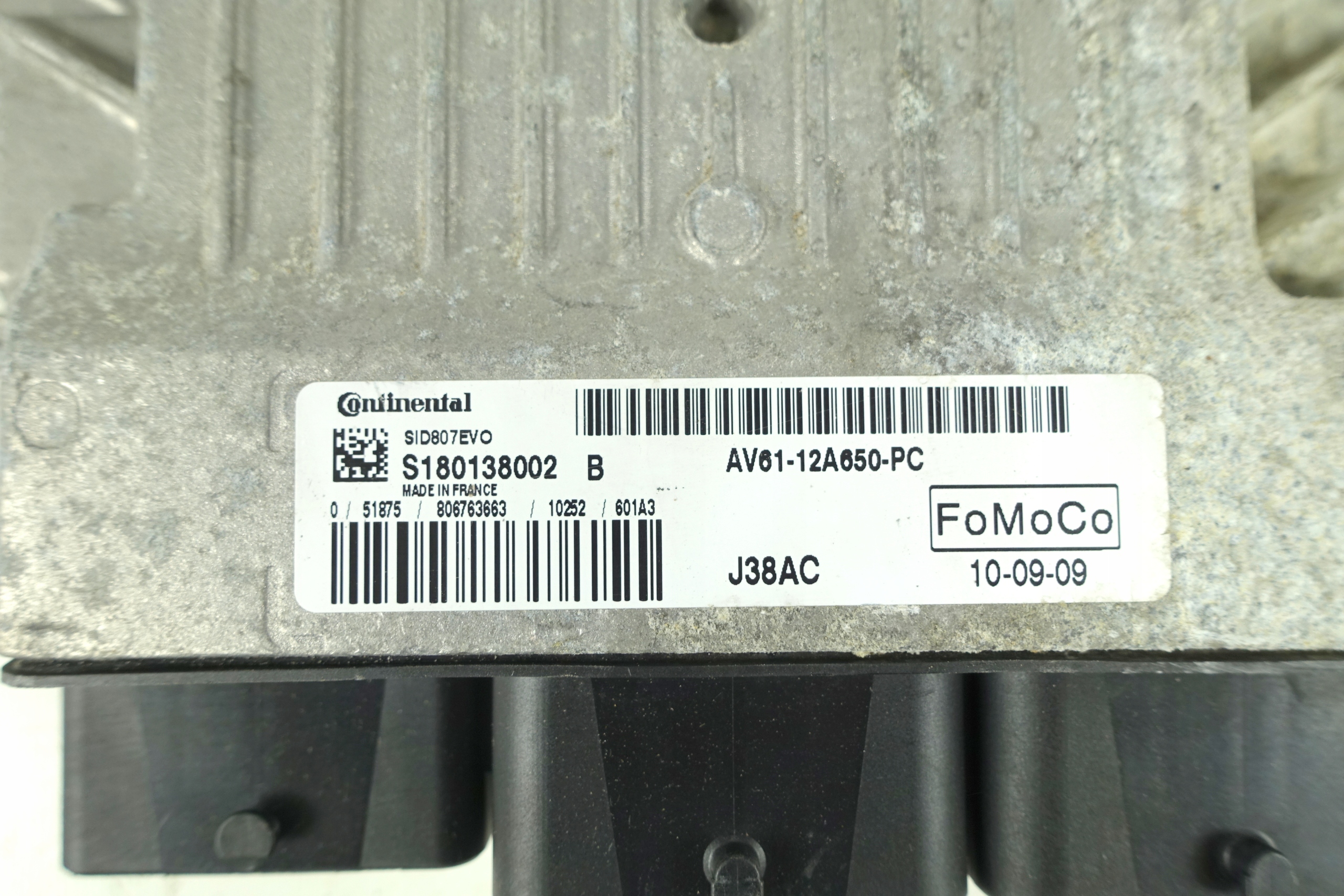 computer MAZDA 3 III BL 1.6 D 1.6D AV61-12A650-PC S180138002B SID807EVO