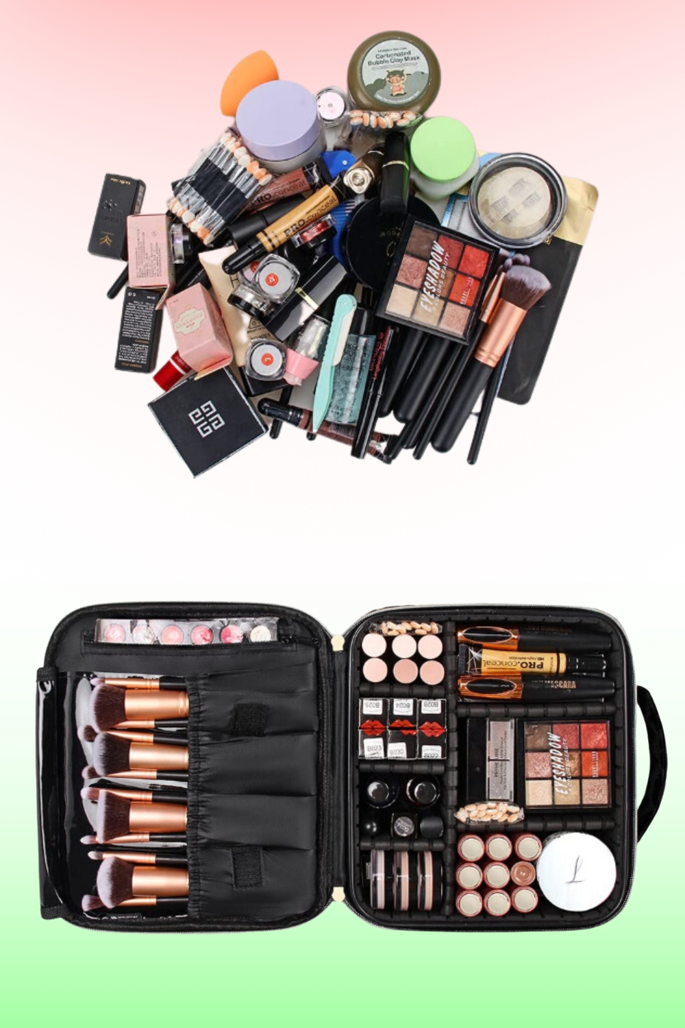 DUŻA KOSMETYCZKA DAMSKA MĘSKA ORGANIZER KOSMETYKI Marka Zolta