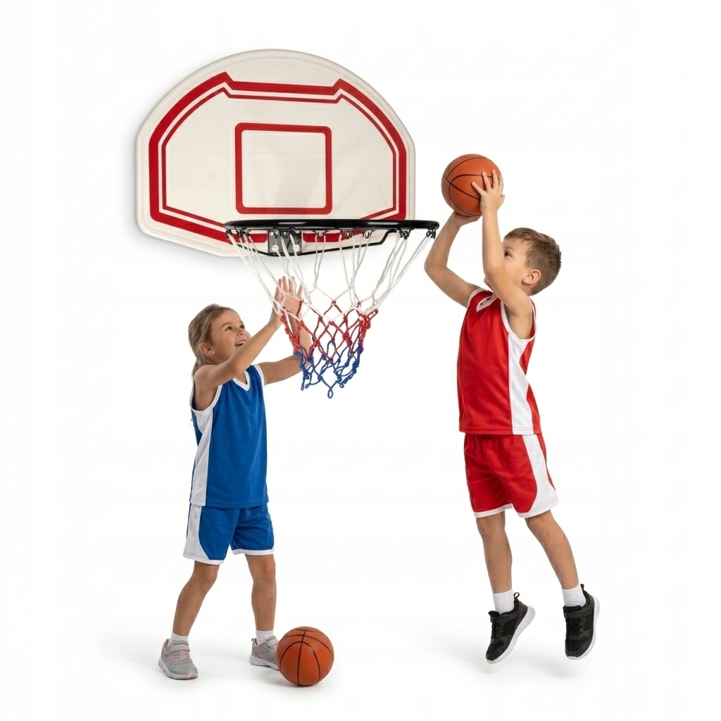 Kosz do Koszykówki Tablica do Gry w Kosza Koszykówkę Tarcza Obręcz Wiszący