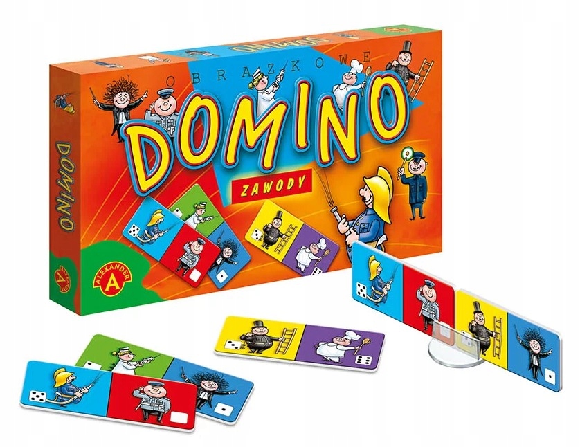 Domino Zawody Obrazkowe 4+ Alexander 0204