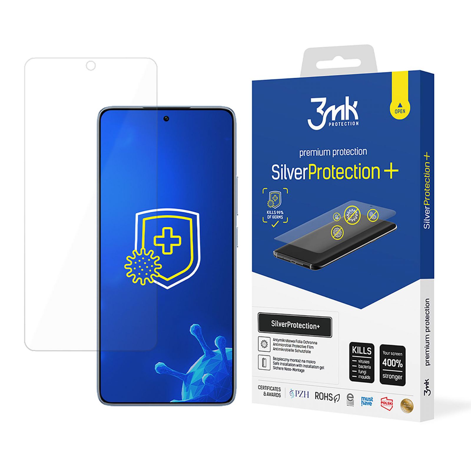 Folia ochronna 3mk SilverProtection+ na Xiaomi 14T 14T Pro 3mk Protection