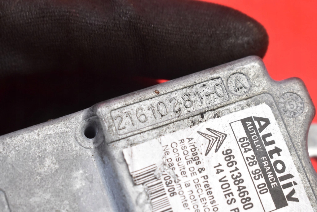 SENSOR modulo airbag airbag 9661384680 CITROEN C6 1 e 04-12