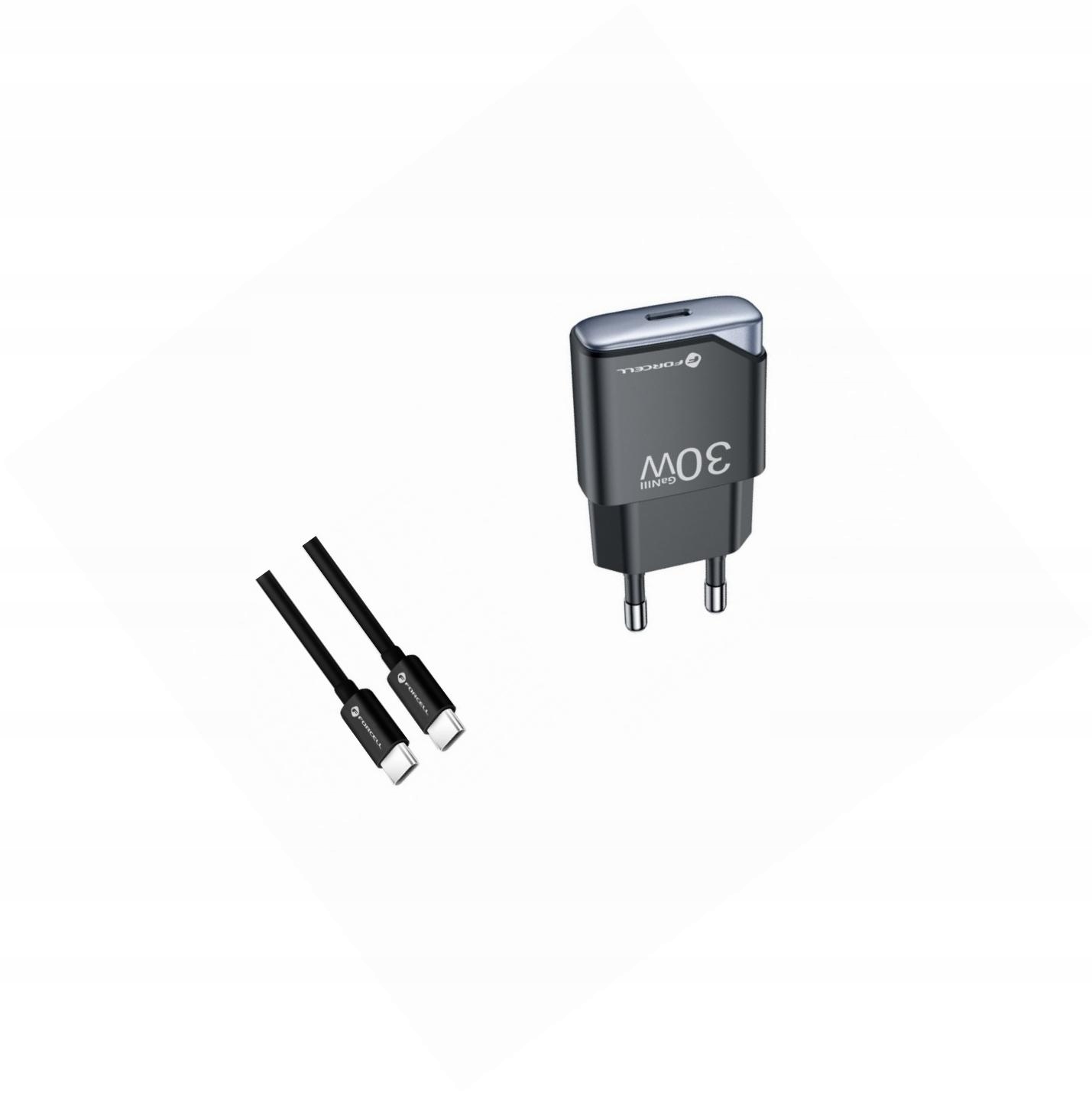 Ładowarka 30W czarna z przewodem 1,5 metra Usb-c do Samsung Galaxy A23 5G
