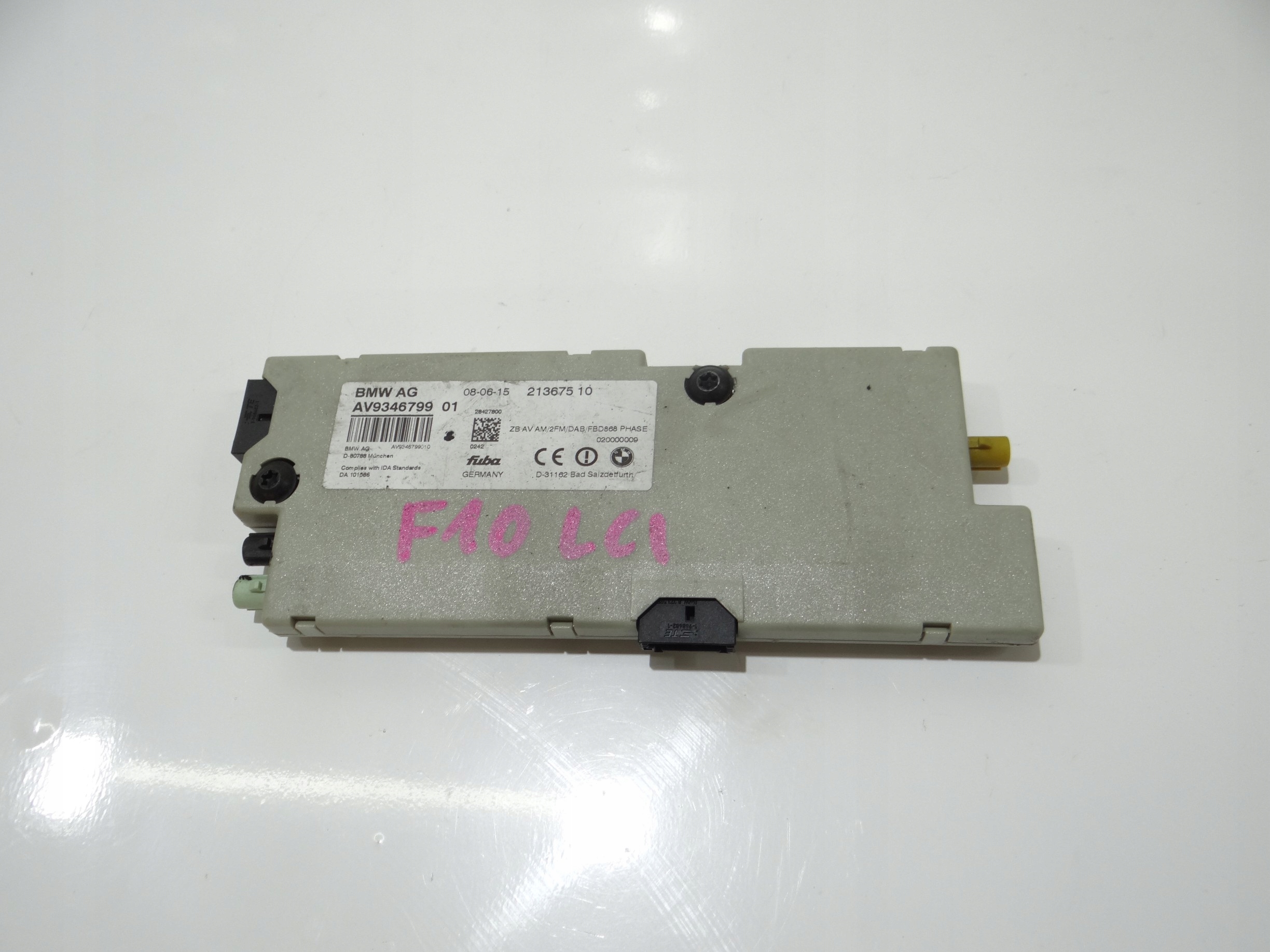 antenna amplifier BMW F10 LCI 9346799