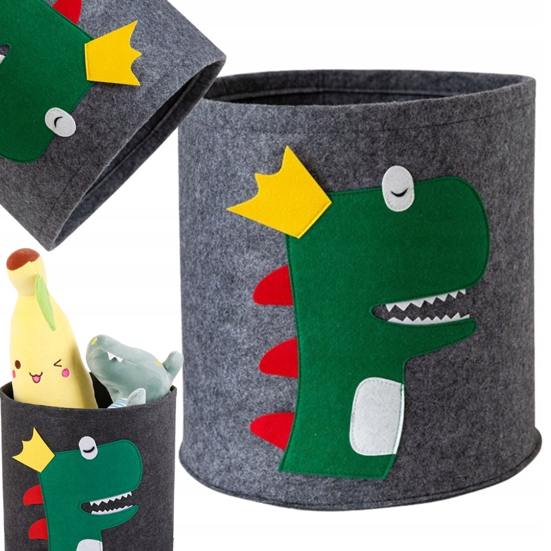 POJEMNIK KOSZ WOREK NA ZABAWKI FILC SKANDI 3D