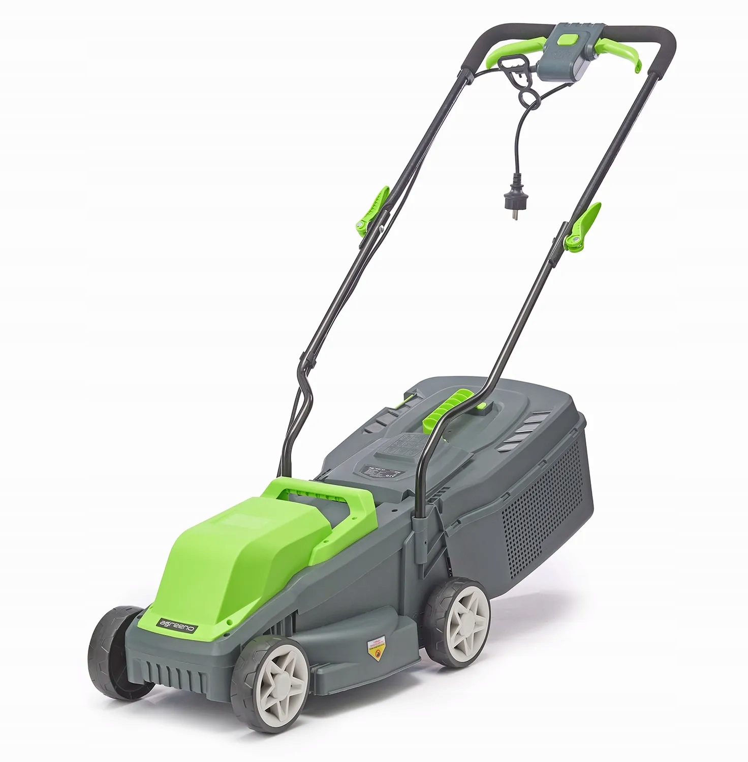 KOSIARKA elektryczna 32cm 2200W Napęd PASOWY Mega MOC 2x NOŻ agreeno AG021 Model AG021