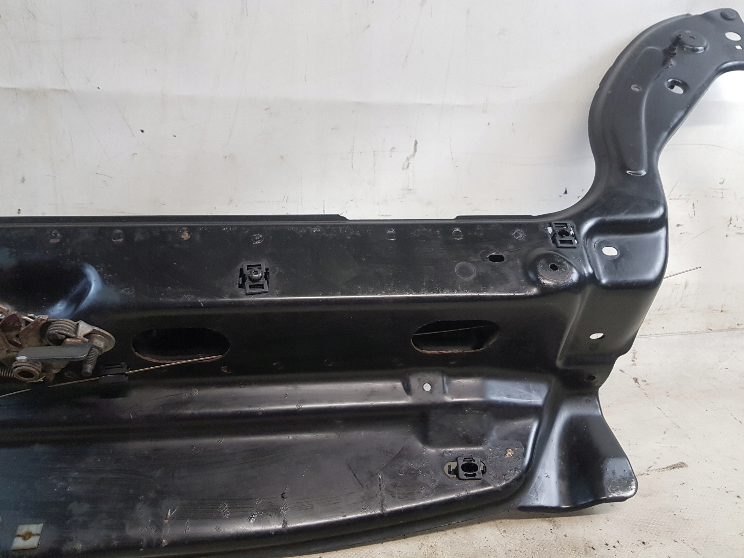 PEUGEOT PARTNER and 1.6 HDI support panel for radiators pillar iron+bonnet latch lock