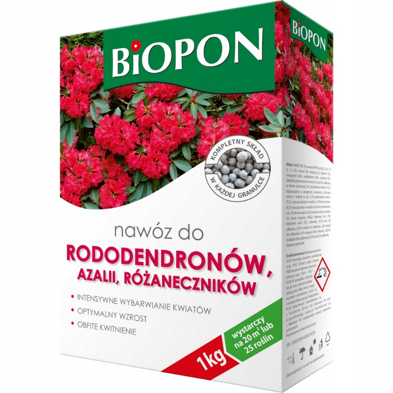 

Nawóz do rododendronów Biopon różaneczników azalii