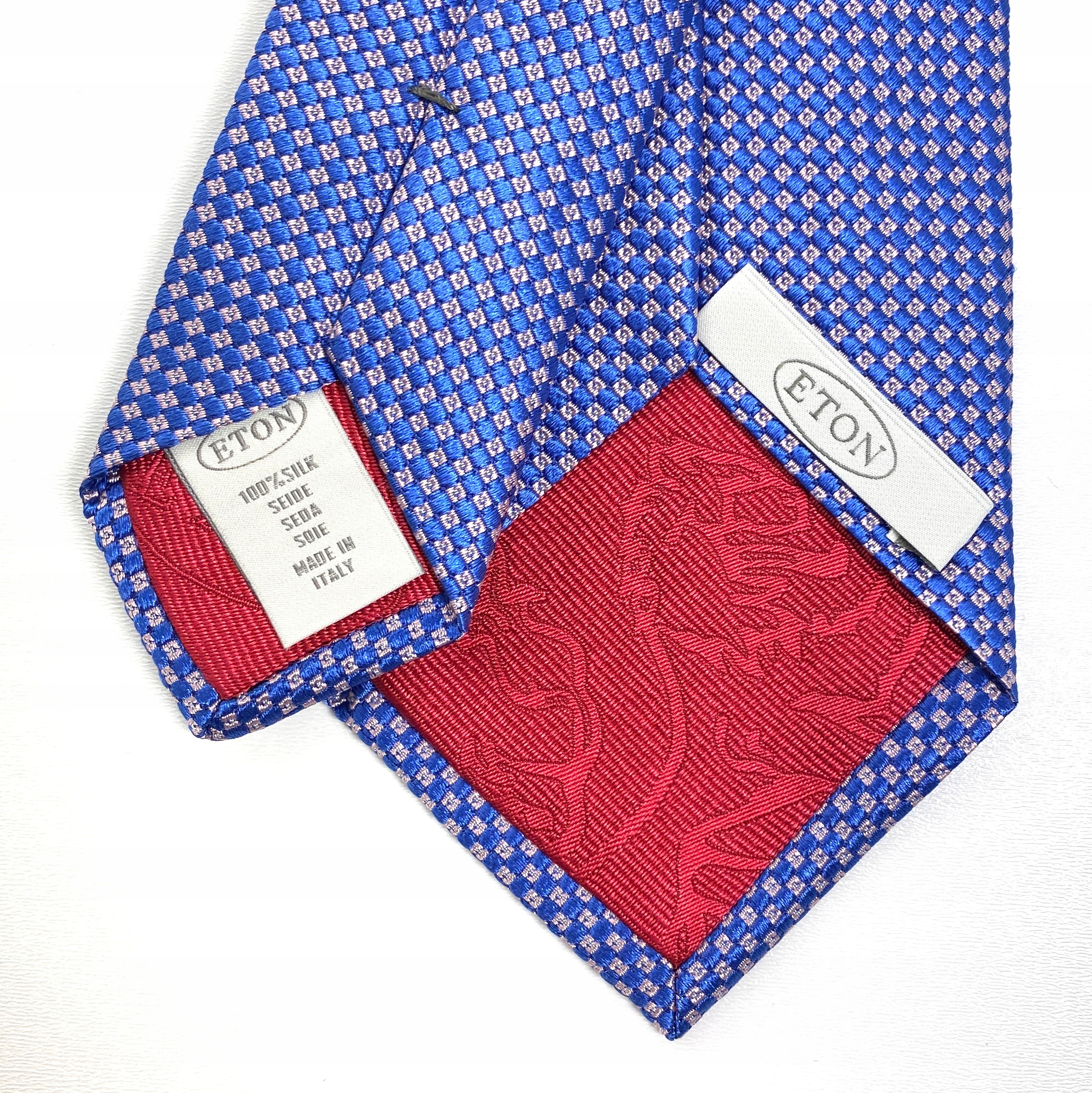 Элегантный мужской деловой галстук 100% шелк ETON бренд Eton